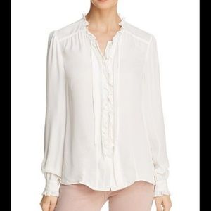 Paige Silk Ruffle Blouse